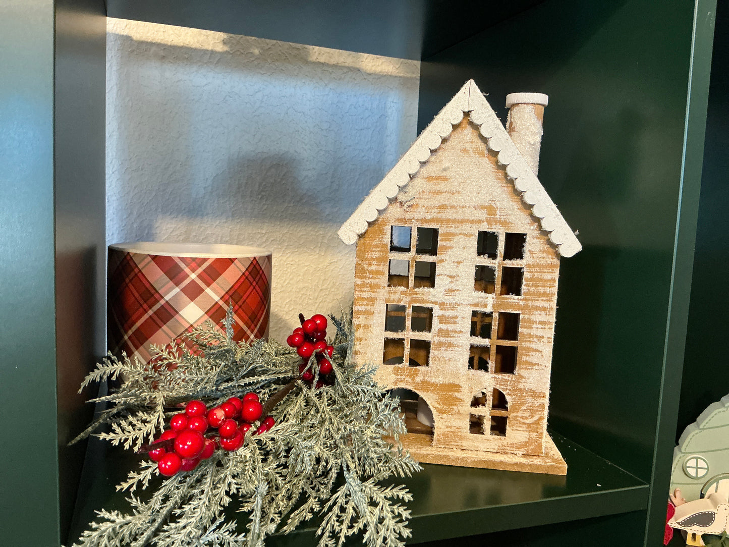 Frosted Gingerbread House