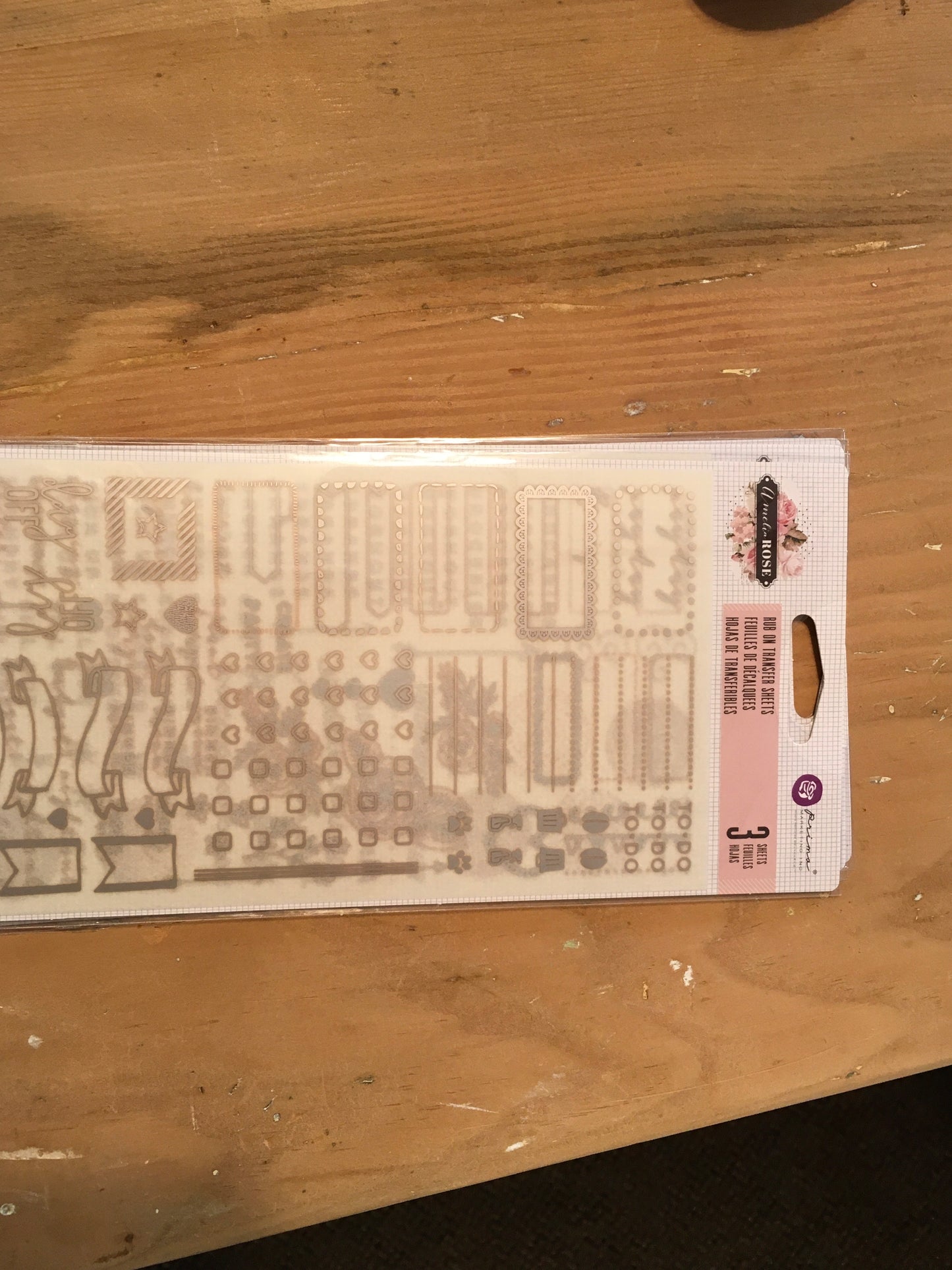 Amelia rose transfer sets