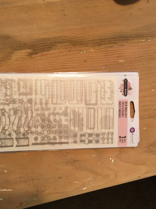 Amelia rose transfer sets