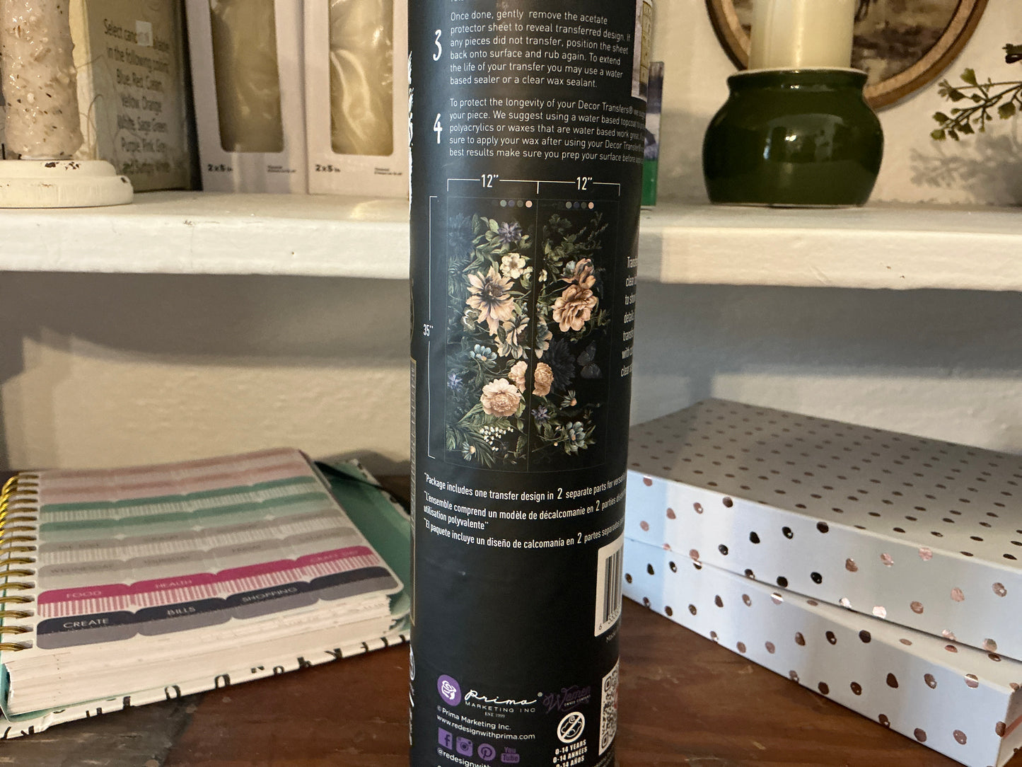 Cerulean bloom transfer