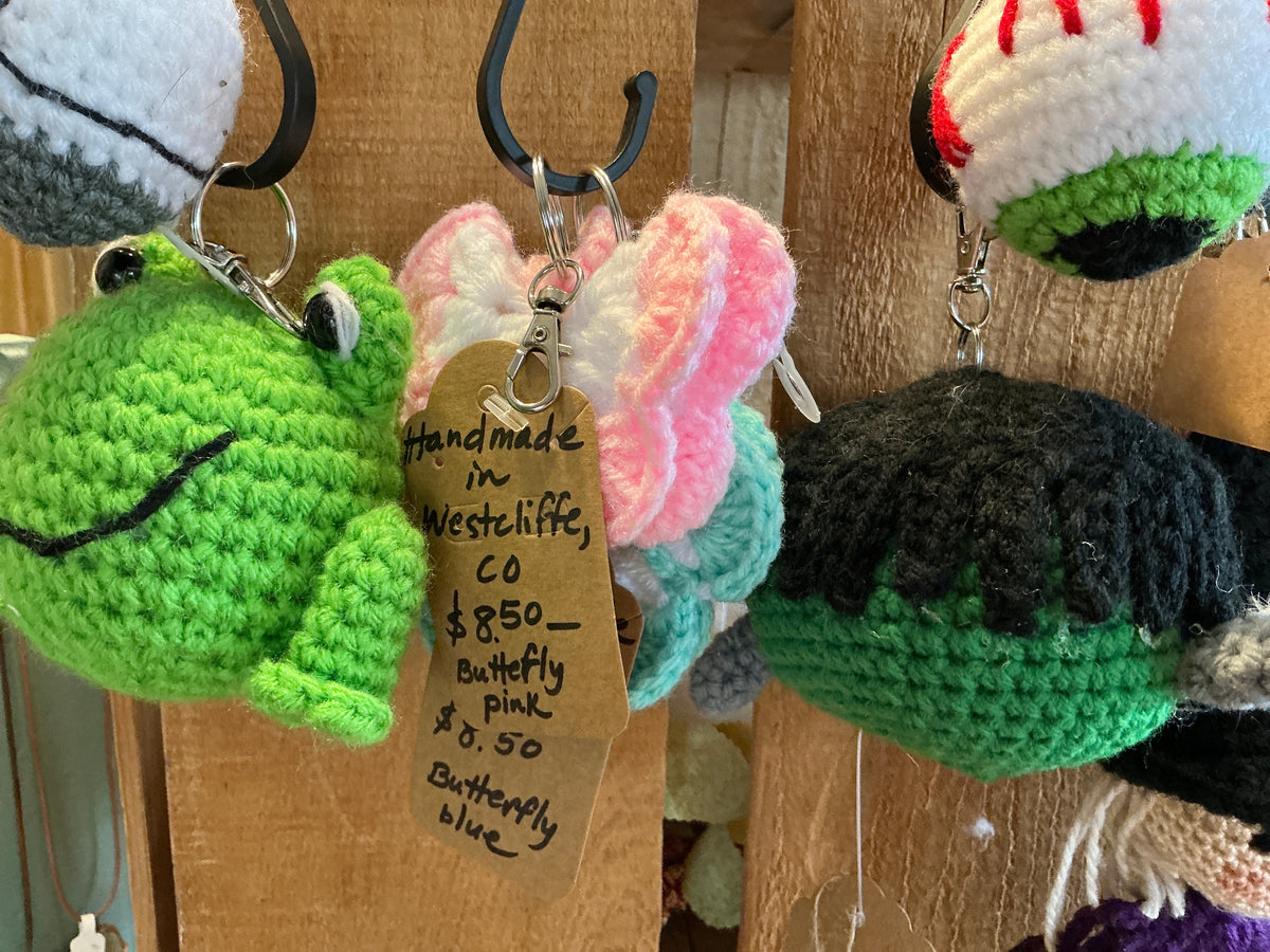 Crochet key chains