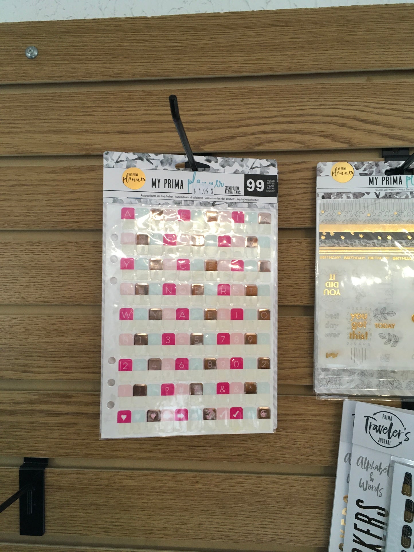 My prima planner alpha tabs