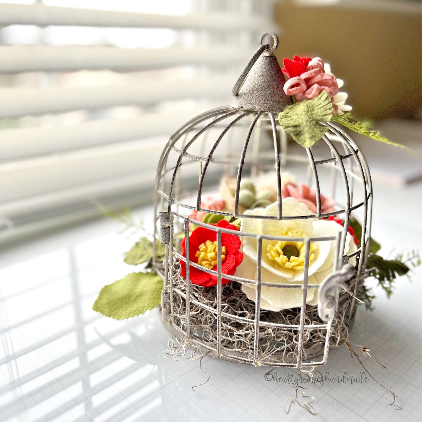 Felt Flower Craft Kit | Spring Poppy