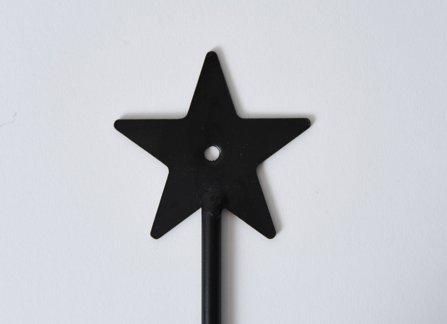 Iron Sconce Taper Holder with Star