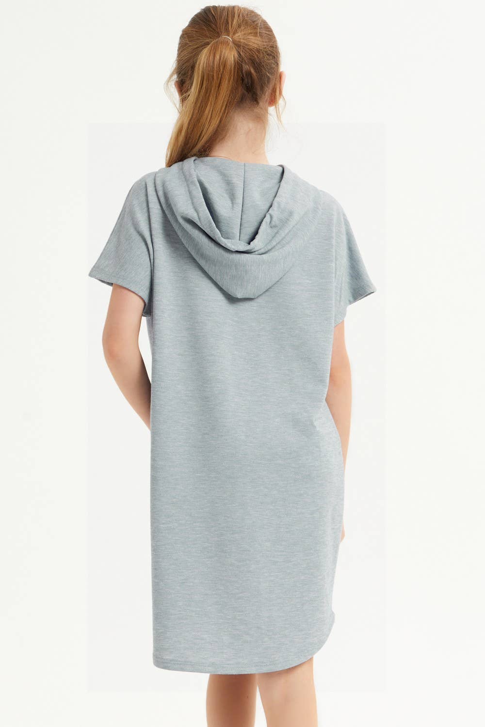 Kangaroo Pocket Hoodie Dress