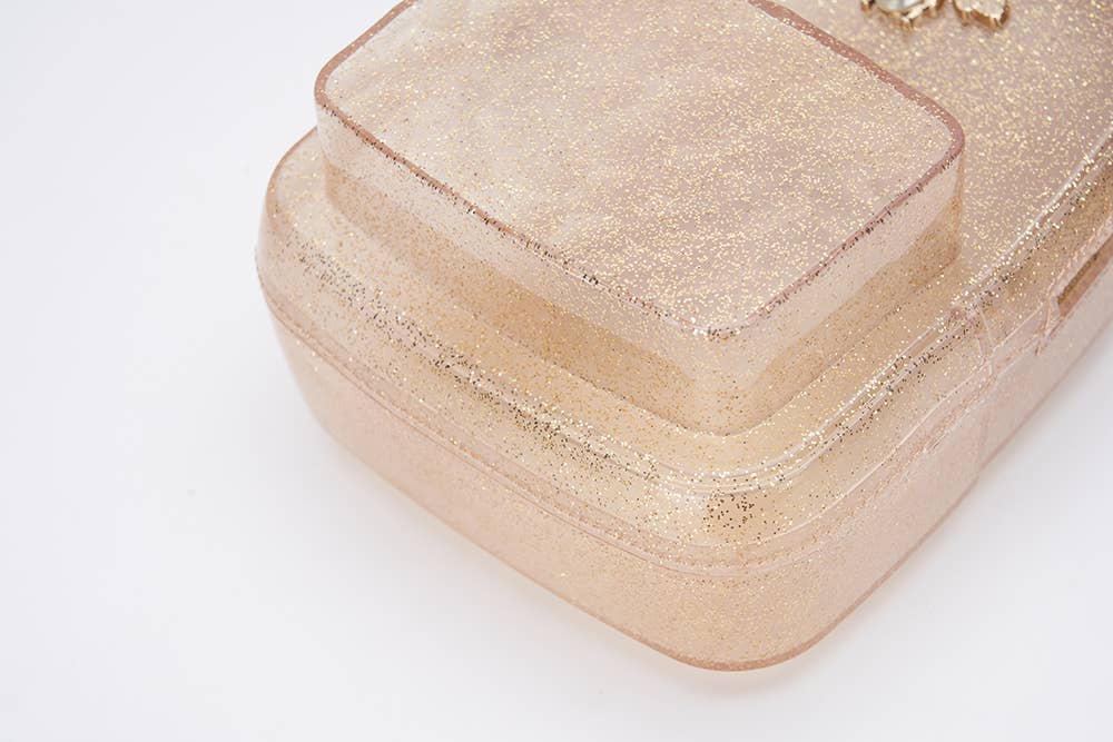 P30 B1214 Gold Gold Bee Jelly Mini Backpack (2 Colors)