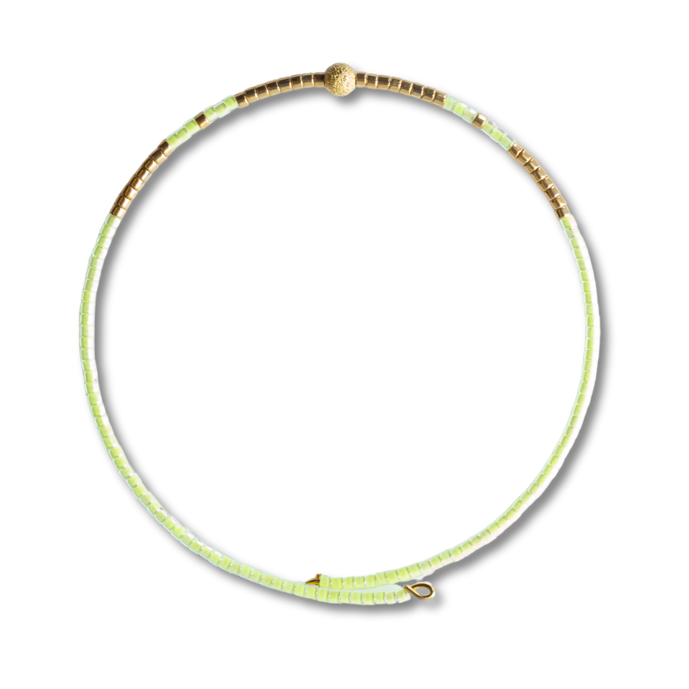 Sprinkles Bangle-Lime 