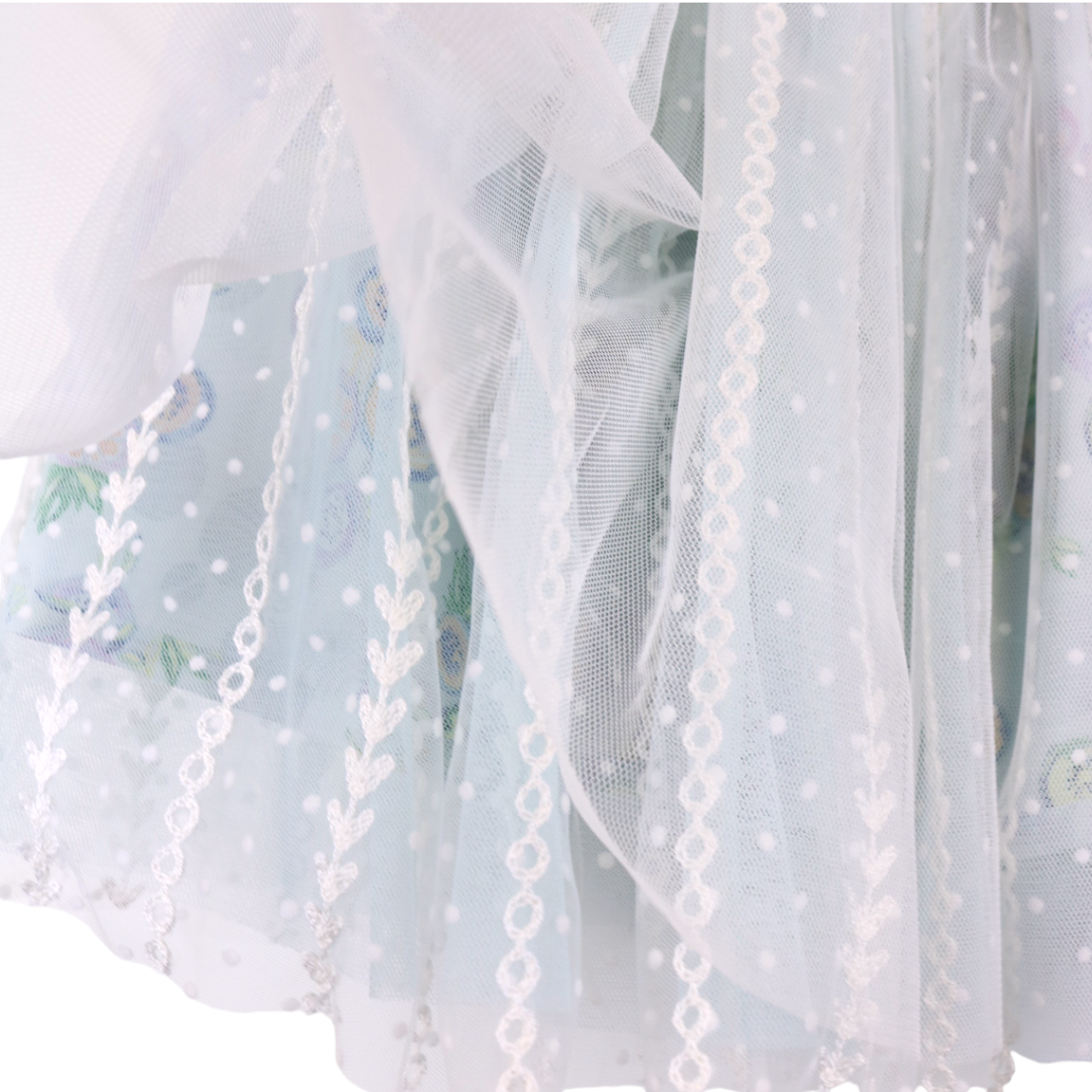 S30 15129 Reversible Fruit Pattern/ Mesh Tutu (2 Colors)