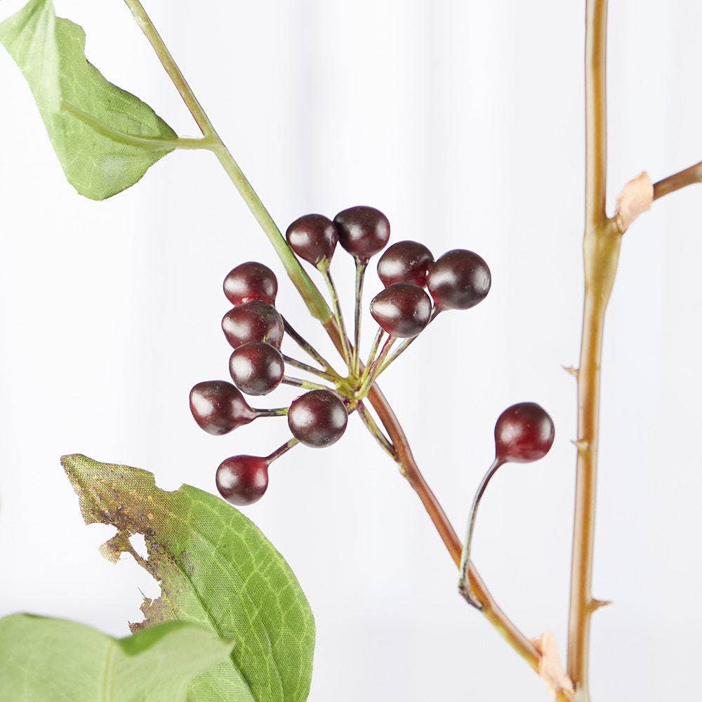38" Tall Artificial Wild Berry Branch