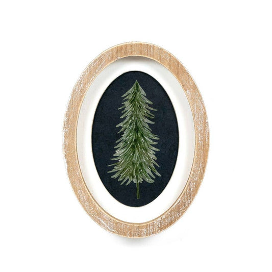 60279 - 6x8 wood frame sign (PINE) FALL WINTER DECOR