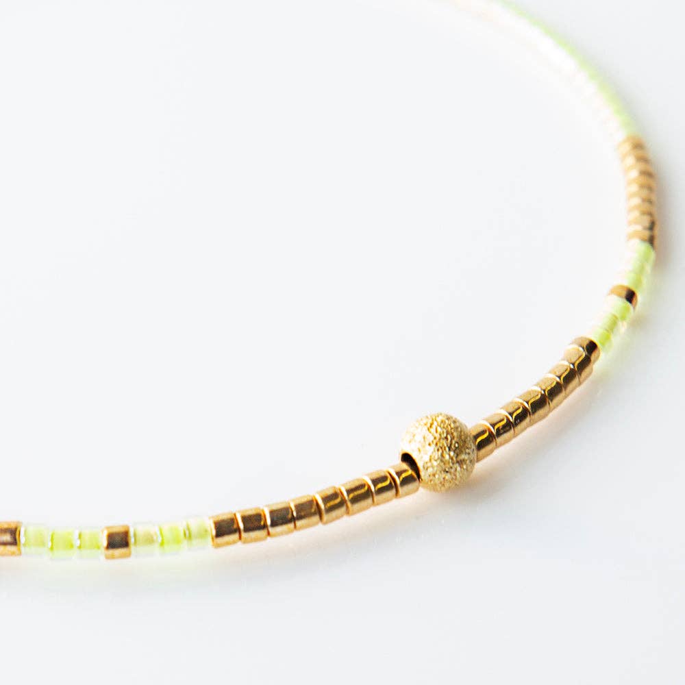 Sprinkles Bangle-Lime 