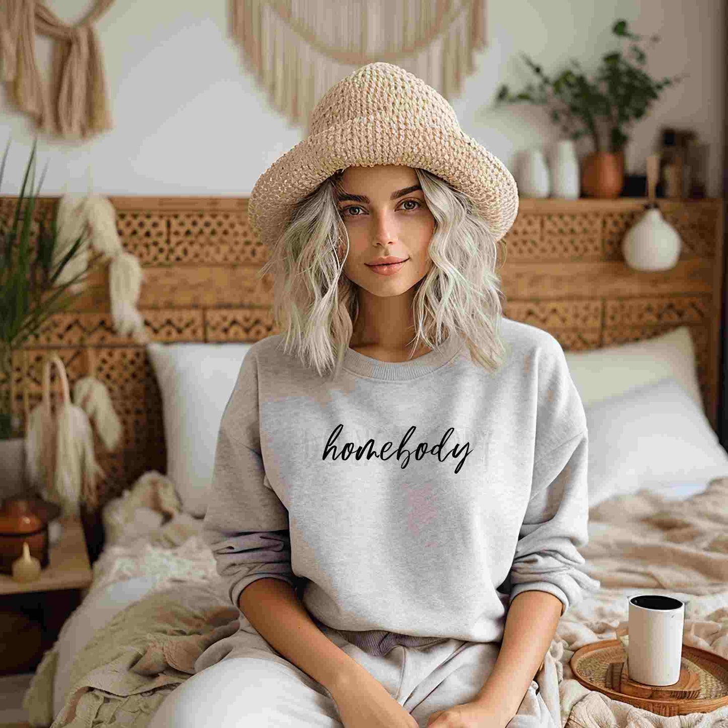 Homebody Screen Printed Women's T-Shirt