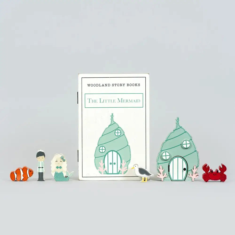 11966 - 8x12 woodland storybook s/7 (MERMAID)  Gift Set