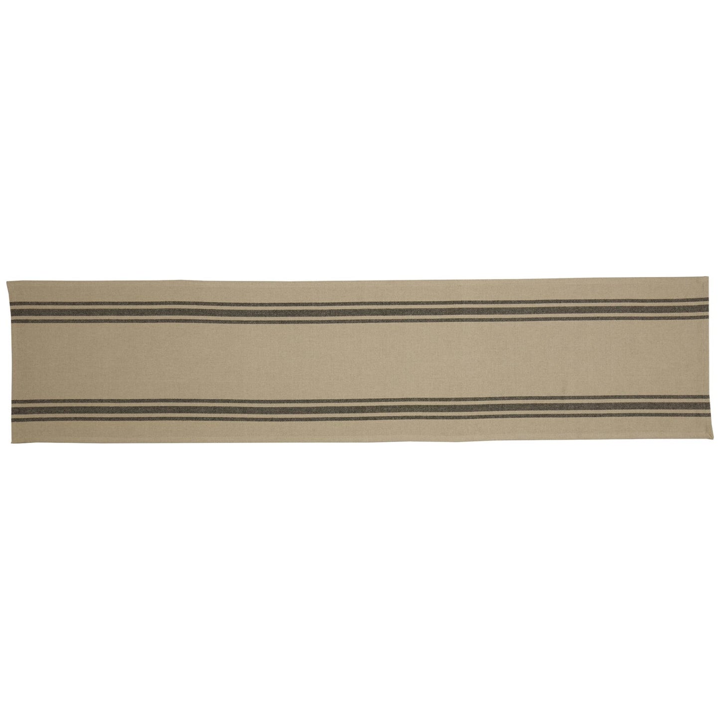 Mill House Stripe Black Runner 72Lx16W