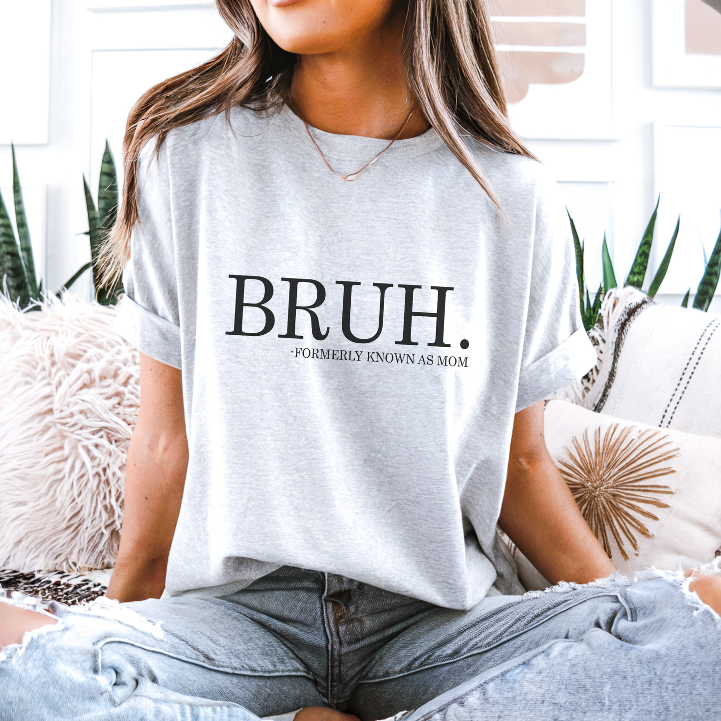 Bruh "Formerly Known as Mom" Mother's Day Graphic Tee