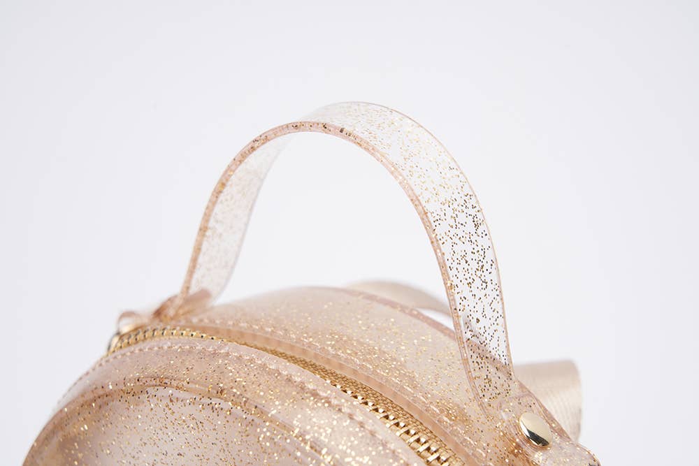 P30 B1214 Gold Gold Bee Jelly Mini Backpack (2 Colors)