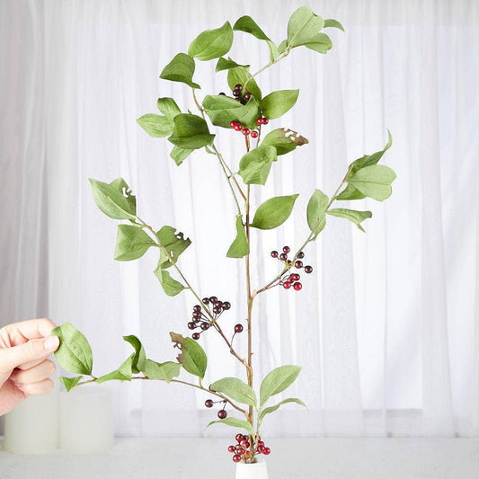 38" Tall Artificial Wild Berry Branch