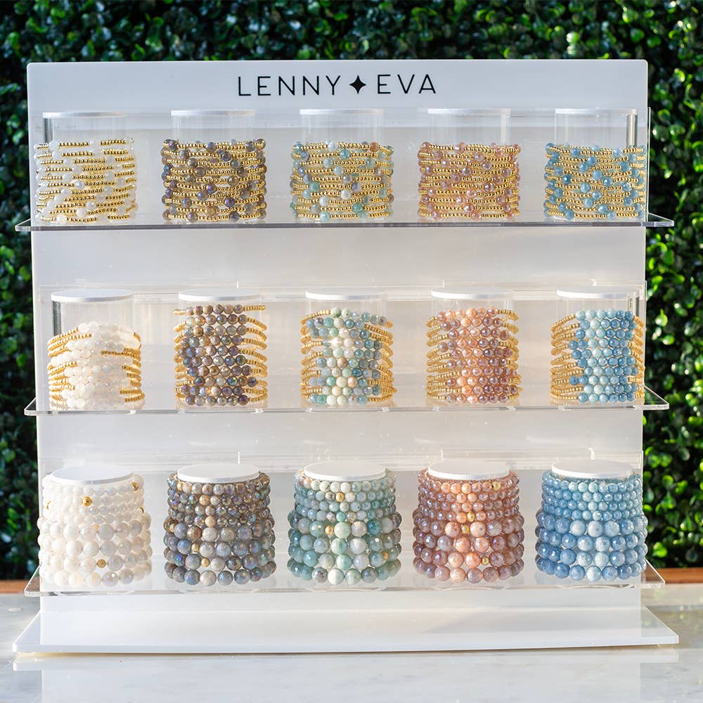 Gemstone Bracelet-Faceted Amazonite, 10mm