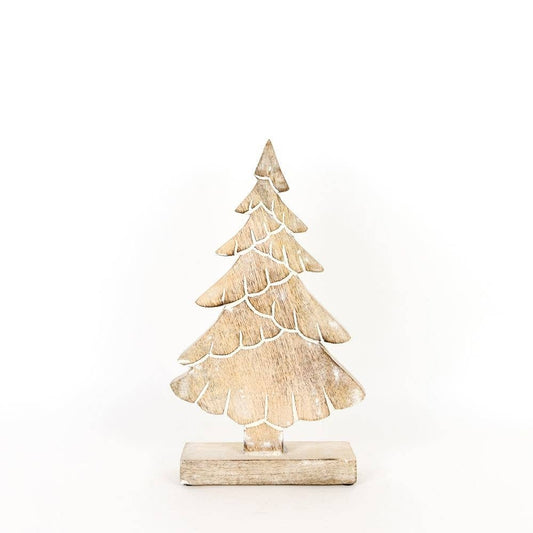 70786 - 8x13.5x2 mngo wd cutout (TREE) CHRISTMAS Décor
