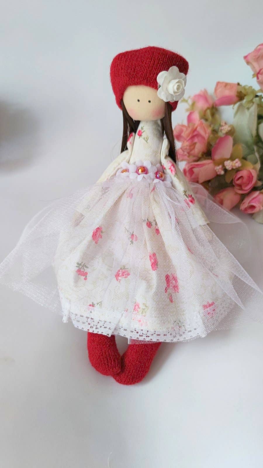 Mary Anne Doll,Handmade Doll, Fabric Doll