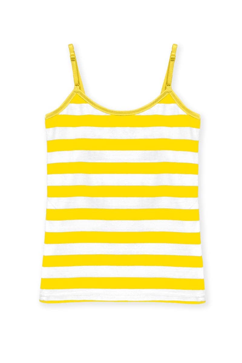 GKT-16057BB Girl's Cami Tank w/ Stripe Print