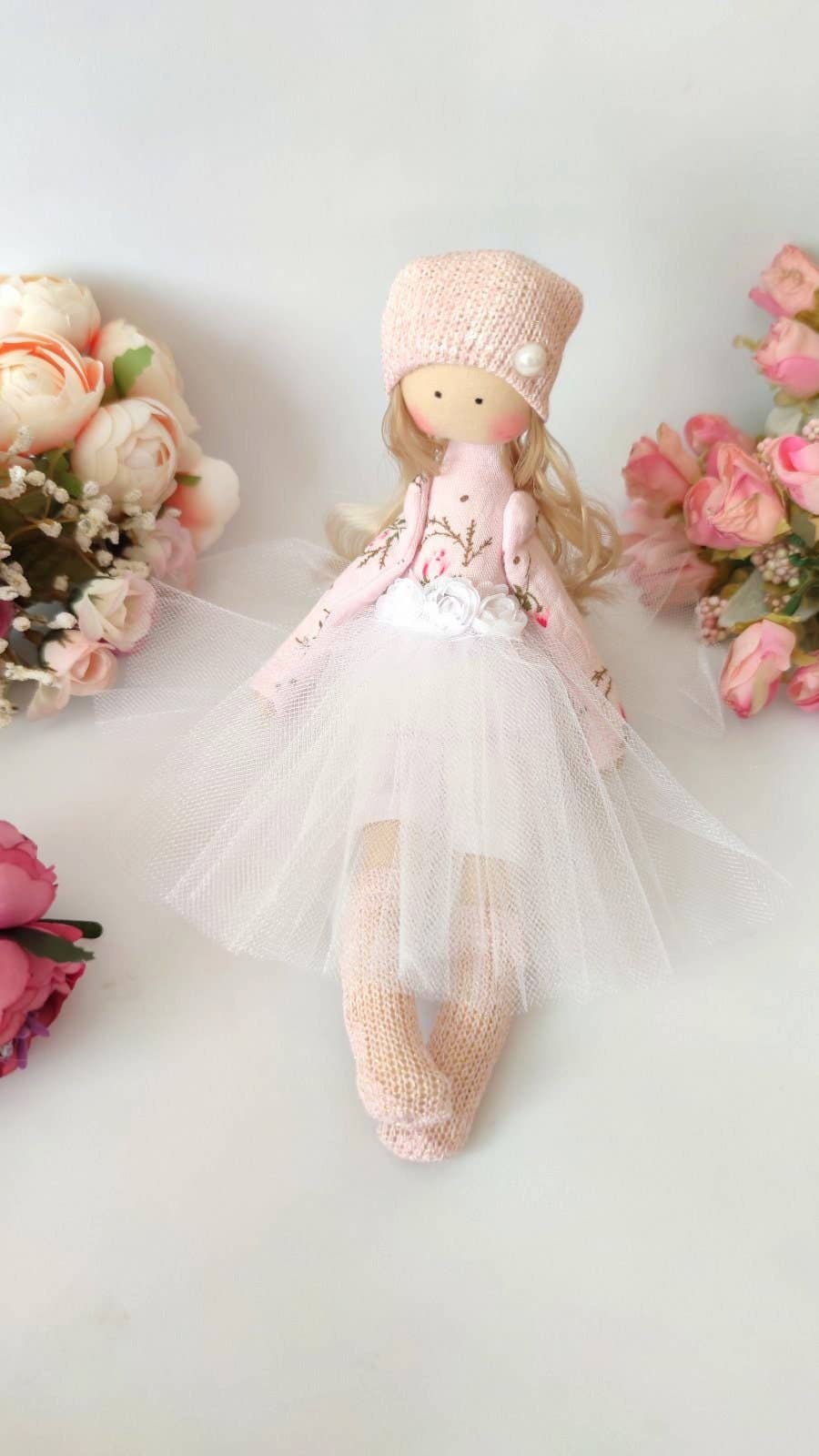 Princess Ballerina Doll, Cotton, Nursery Decor