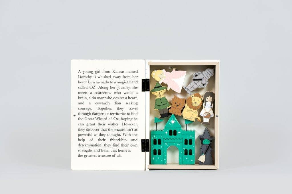 11962 - 8x12 woodland storybook s/6 (WIZARD)  Gift Set