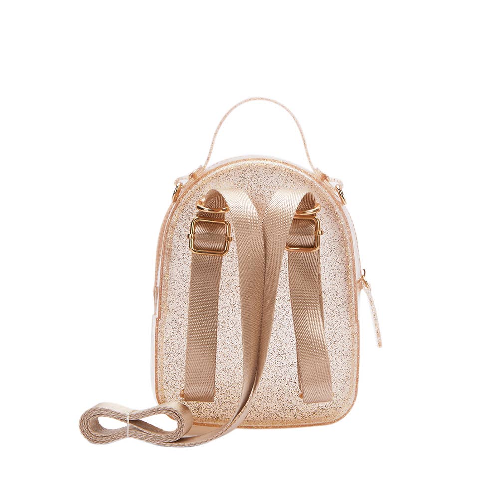 P30 B1214 Gold Gold Bee Jelly Mini Backpack (2 Colors)