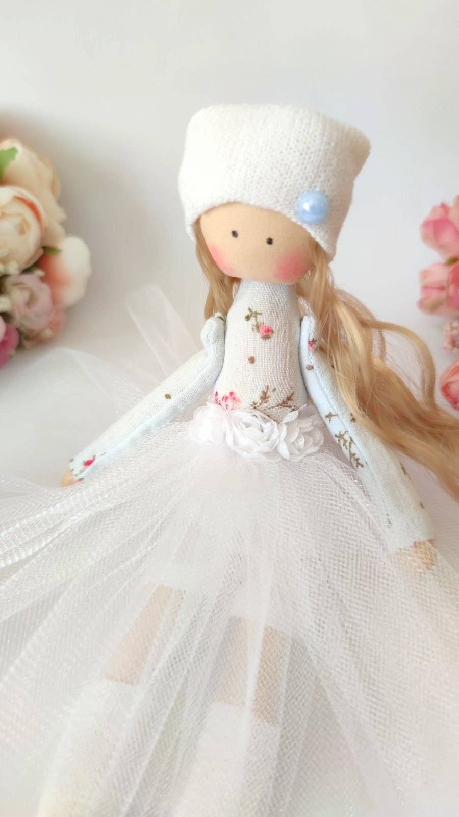 Princess Ballerina Doll, Cotton, Nursery Decor