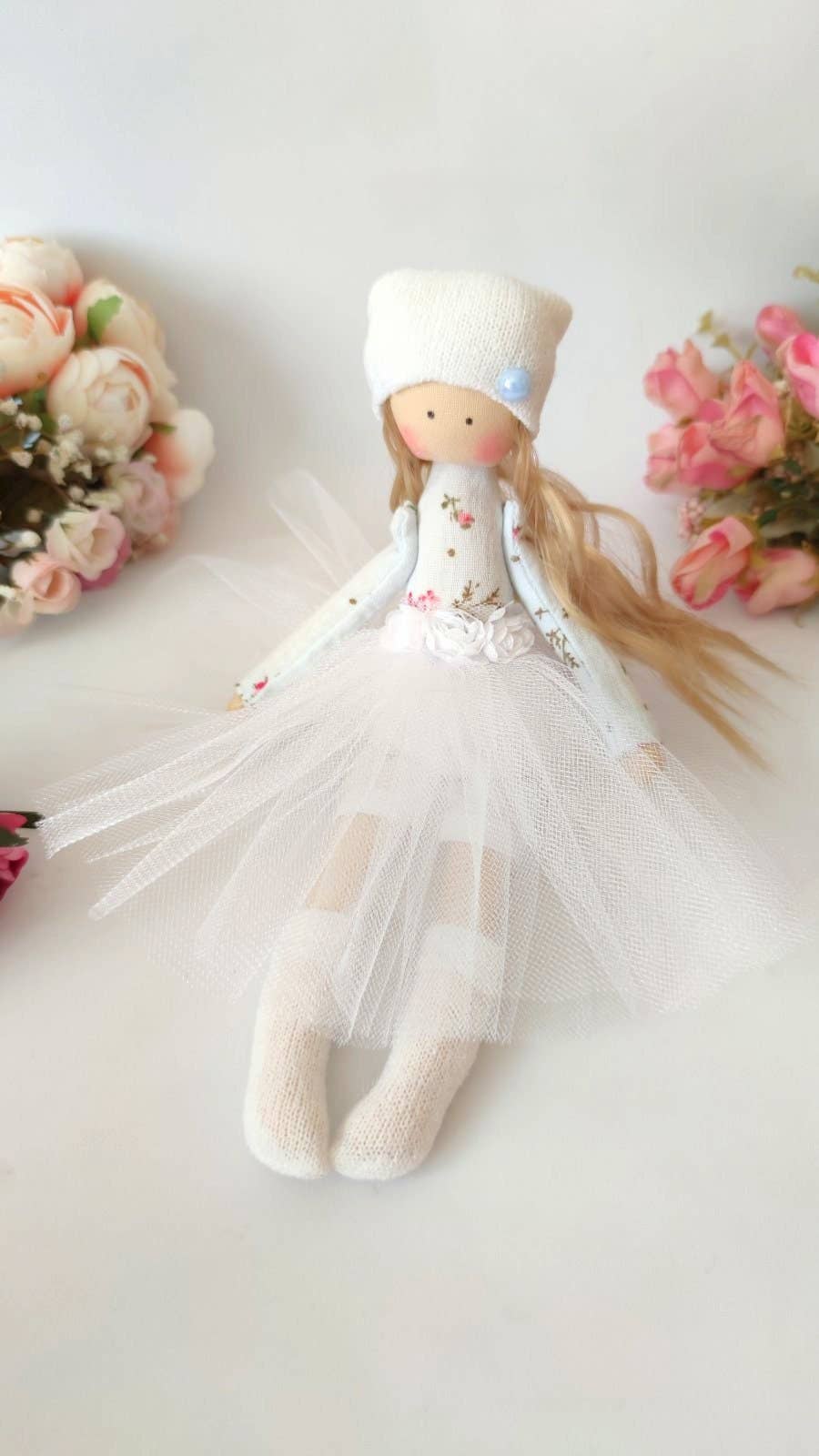 Princess Ballerina Doll, Cotton, Nursery Decor