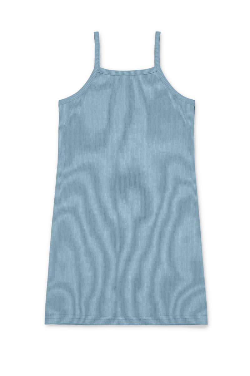 GKD-3061B Girl's Ribbed Tank Dress