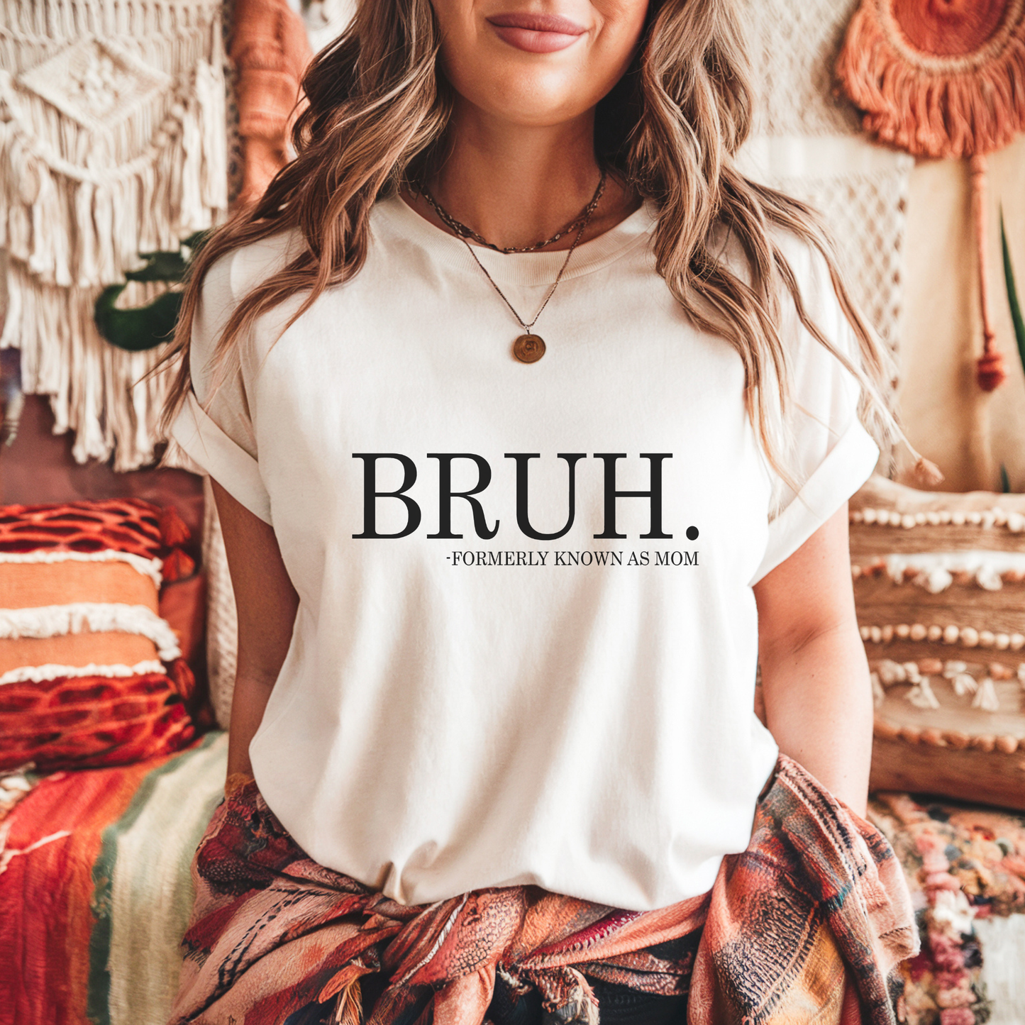 Bruh "Formerly Known as Mom" Mother's Day Graphic Tee