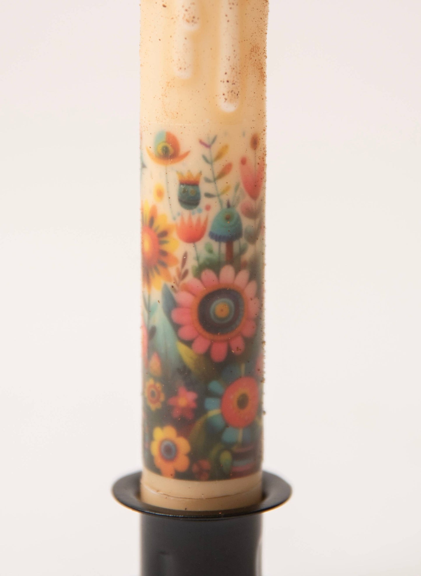 Folk Art Panorama LED Timer Taper
