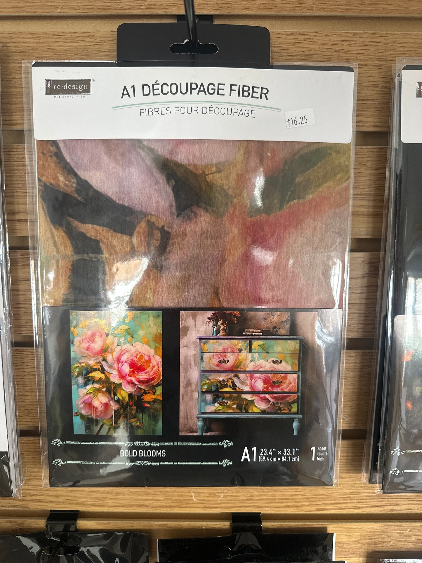 Bold Blooms Decoupage paper