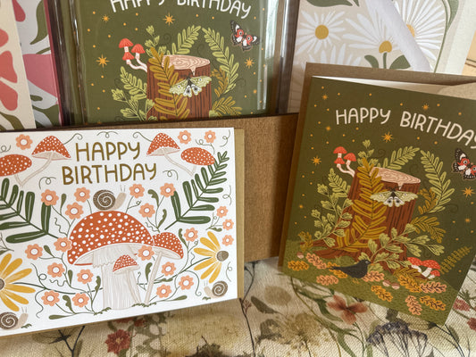 Stationary cards