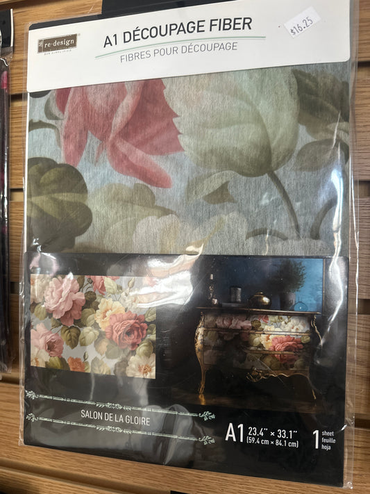 Salon De La Gloire Decoupage paper